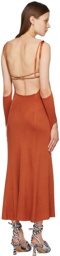 Isa Boulder SSENSE Exclusive Red Other Reality Maxi Dress