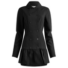 Peachy Den Women's Romy Mini Dress in Onyx