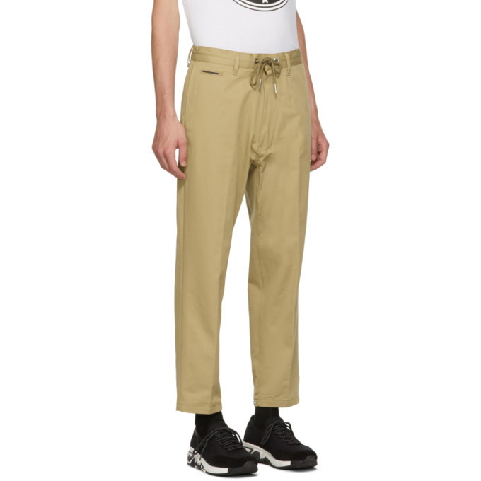 Morgan De Toi Khaki Trousers (XS) — Holy Thrift
