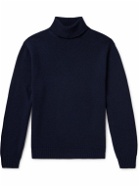 Dunhill - Cashmere Rollneck Sweater - Blue