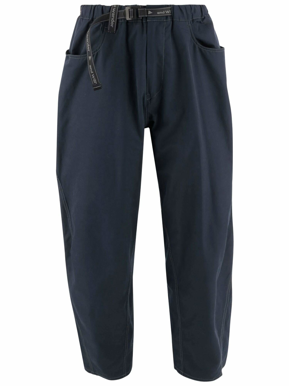 and wander Gray Oversized Cargo Pants and Wander