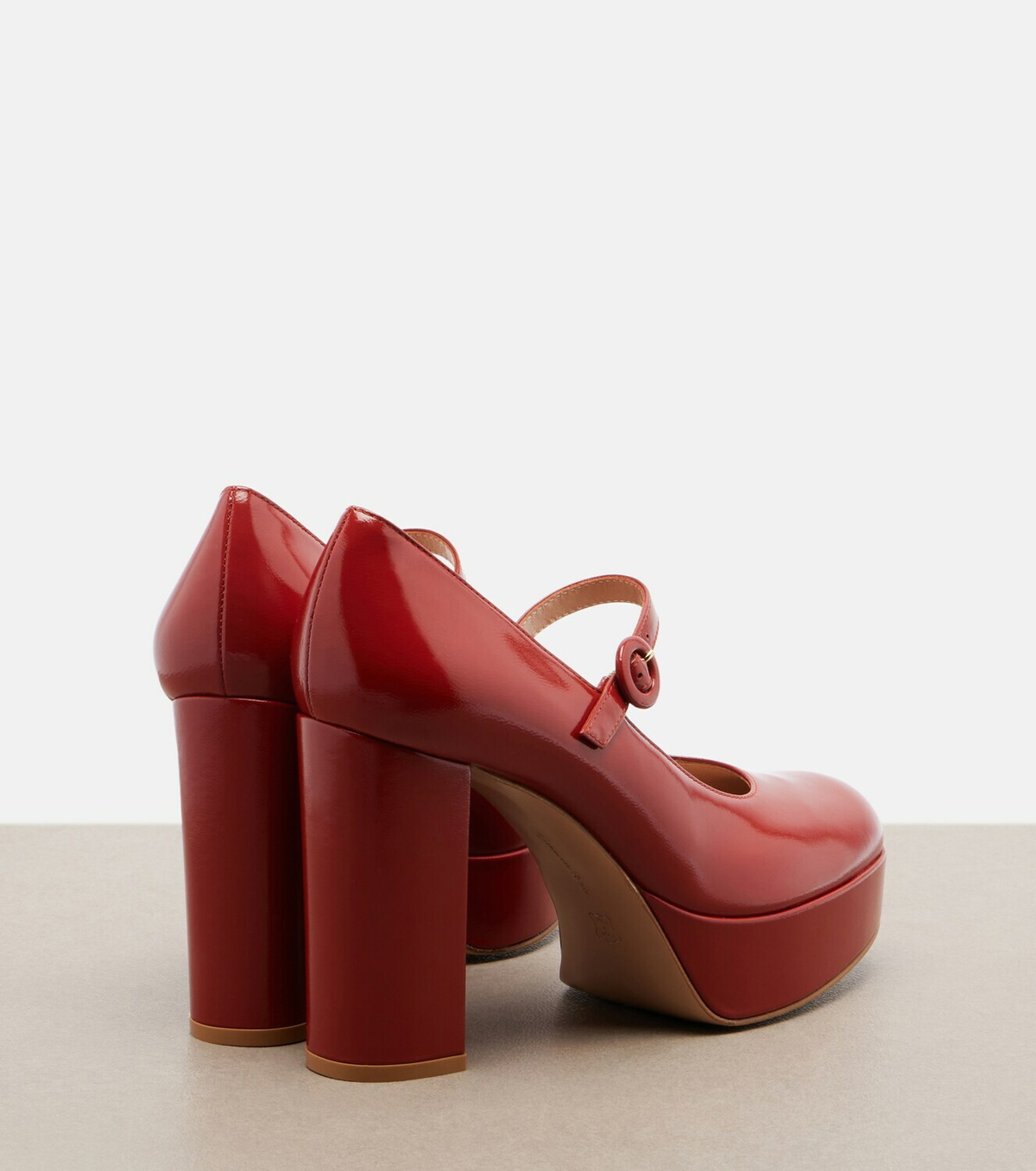 Gianvito Rossi Patent leather Mary Jane pumps