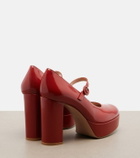 Gianvito Rossi Patent leather Mary Jane pumps