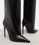 Dolce&Gabbana Leather knee-high boots