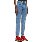 Versace Blue Straight Jeans