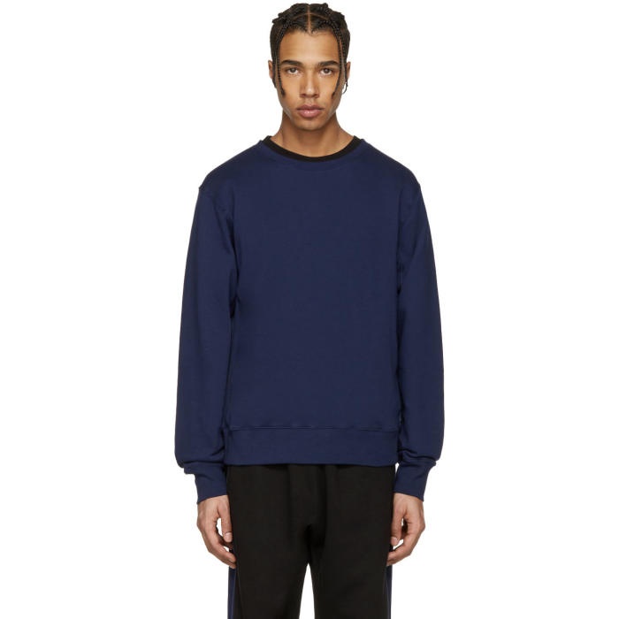 Photo: Stella McCartney Navy Embroidered Back Pullover