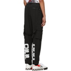 Off-White Black Nylon Cargo Pants