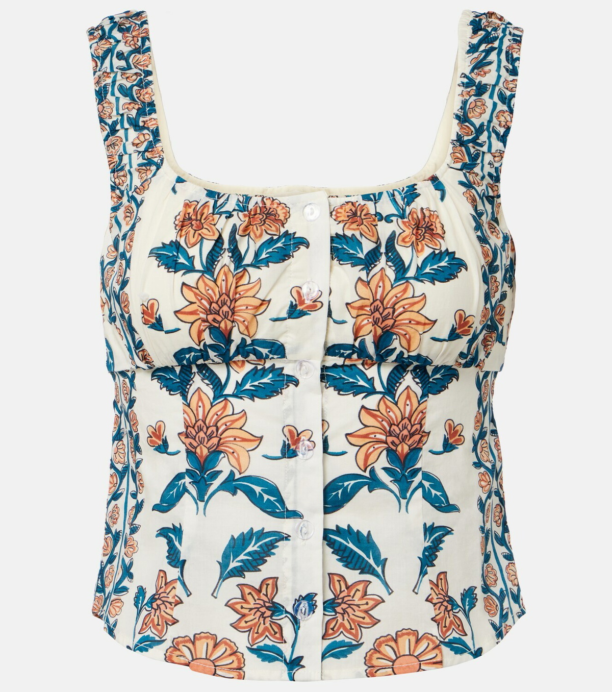 Montce Mandy floral cotton top