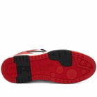 Off-White Men's Out Of Office Leather Sneakers in Red/Black