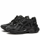 Balenciaga Men's Runner Sneakers in Black Matt