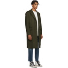 Golden Goose Green Wool Yoshio Coat