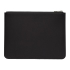 Givenchy Black Large Stencil Logo Zipped Pouch