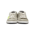 Golden Goose Grey and Yellow Suede Ball Star Sneakers