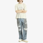 Nahmias Men's Phys. Ed. Boxy T-Shirt in Egg White Jersey