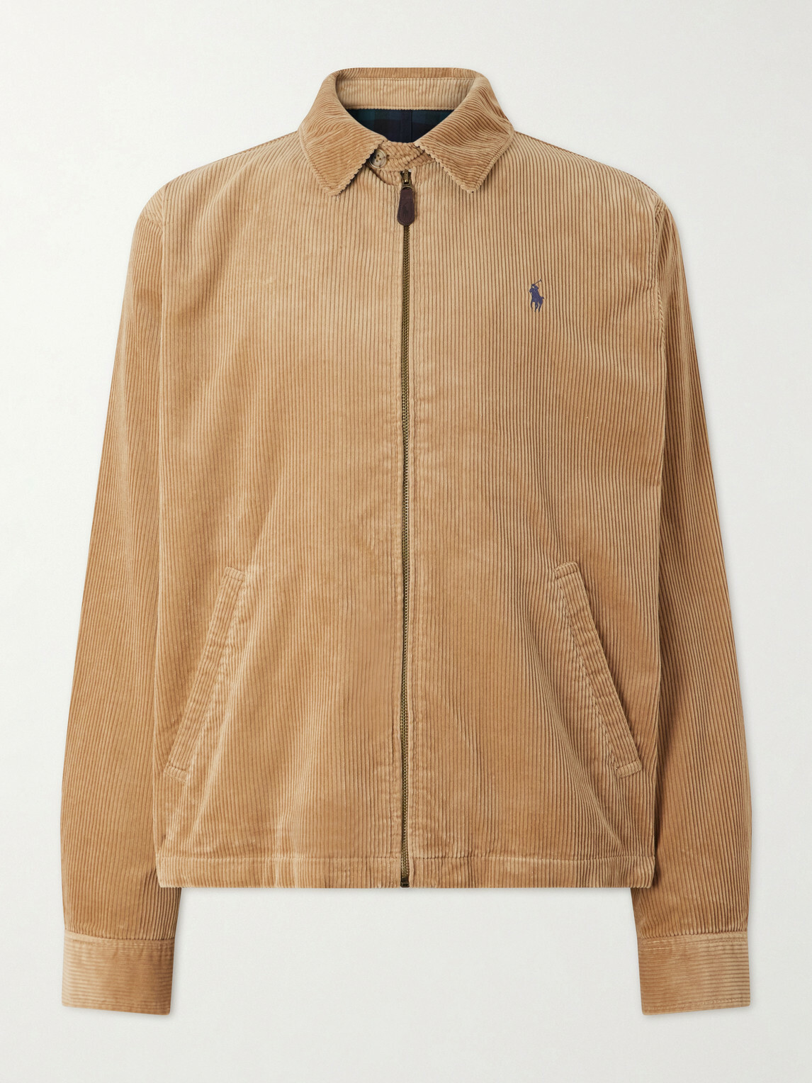 Polo Ralph Lauren - Cotton-Corduroy Bomber Jacket - Neutrals