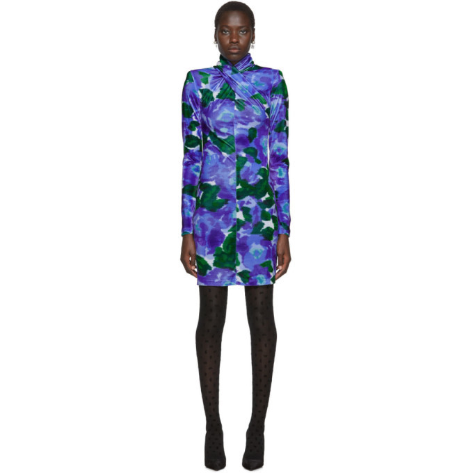 Photo: Richard Quinn Blue Floral Dress