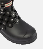 Noir Kei Ninomiya x Hunter chain-embellished rubber rain boots