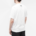 Men's AAPE Mono Camo Stamp T-Shirt in White