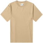 Acne Studios Men's Edie Pink Label Pocket T-Shirt in Light Camel