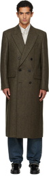 Sunflower Khaki DB Coat