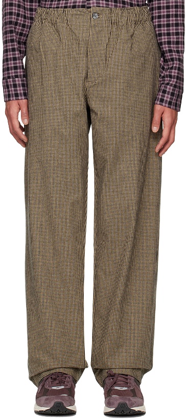 Photo: mfpen Brown Easy Trousers