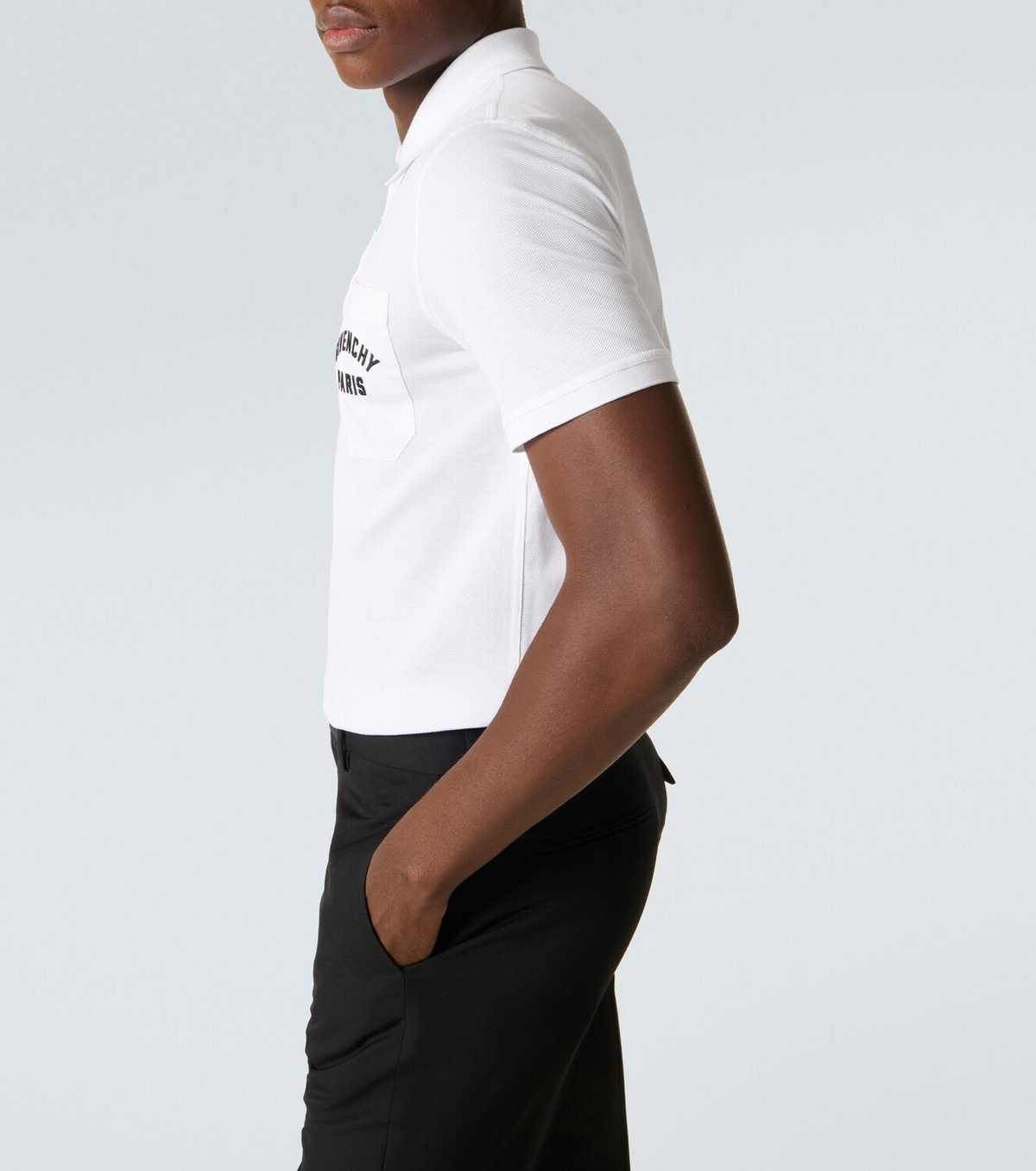 Givenchy Givenchy Paris cotton piqué polo shirt