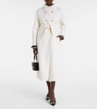 Valentino Belted wool and cashmere coat
