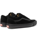 Vans - OG Old Skool LX Leather-Trimmed Suede Sneakers - Men - Black