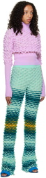 Chet Lo Purple Arctic Turtleneck