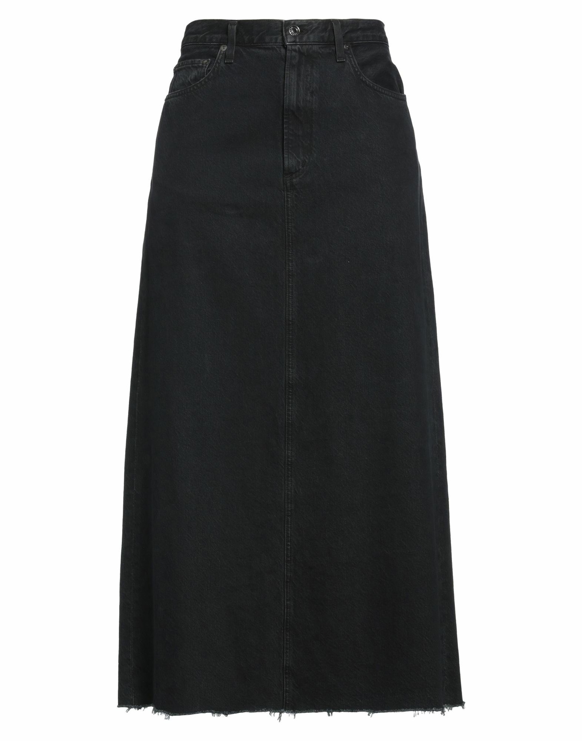 Agolde Womens Denim skirt in Black