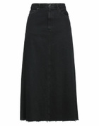 Agolde Womens Denim skirt in Black