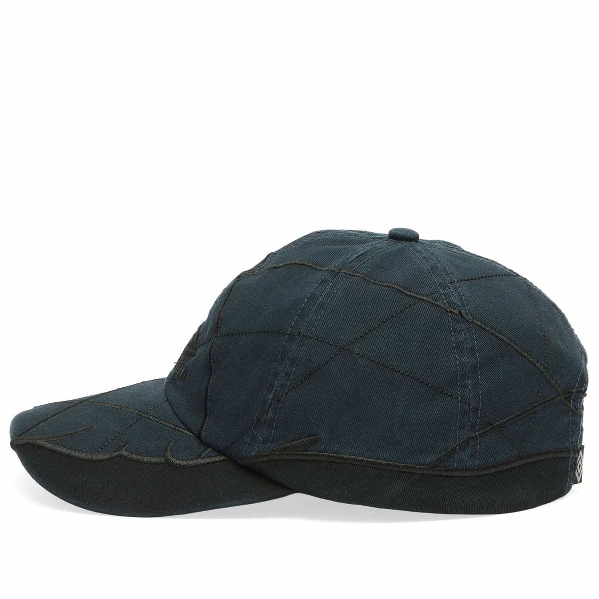 Umbro by Slam Jam Men's Collision Cap in Blue/Black/Anthracite 