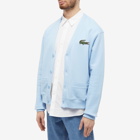 Lacoste Men's Robert Georges Sweat Cardigan in Overview Blue