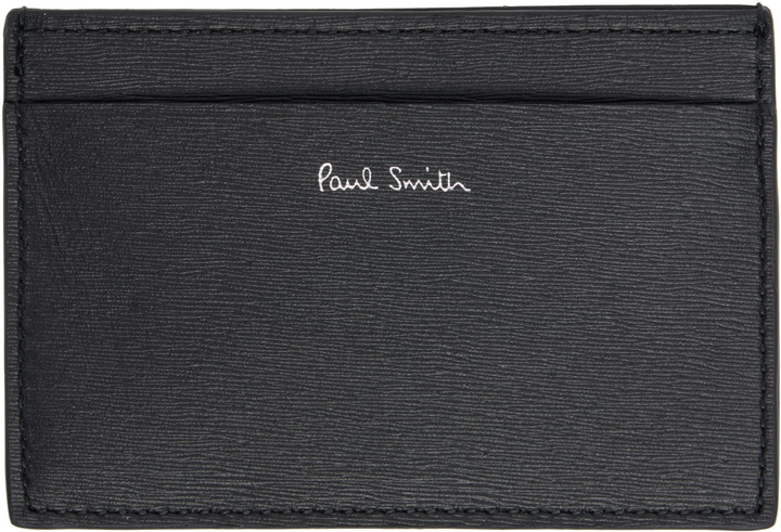 Photo: Paul Smith Black Leather Card Holder
