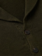 Inis Meáin - Pub Jacket Linen Cardigan - Green