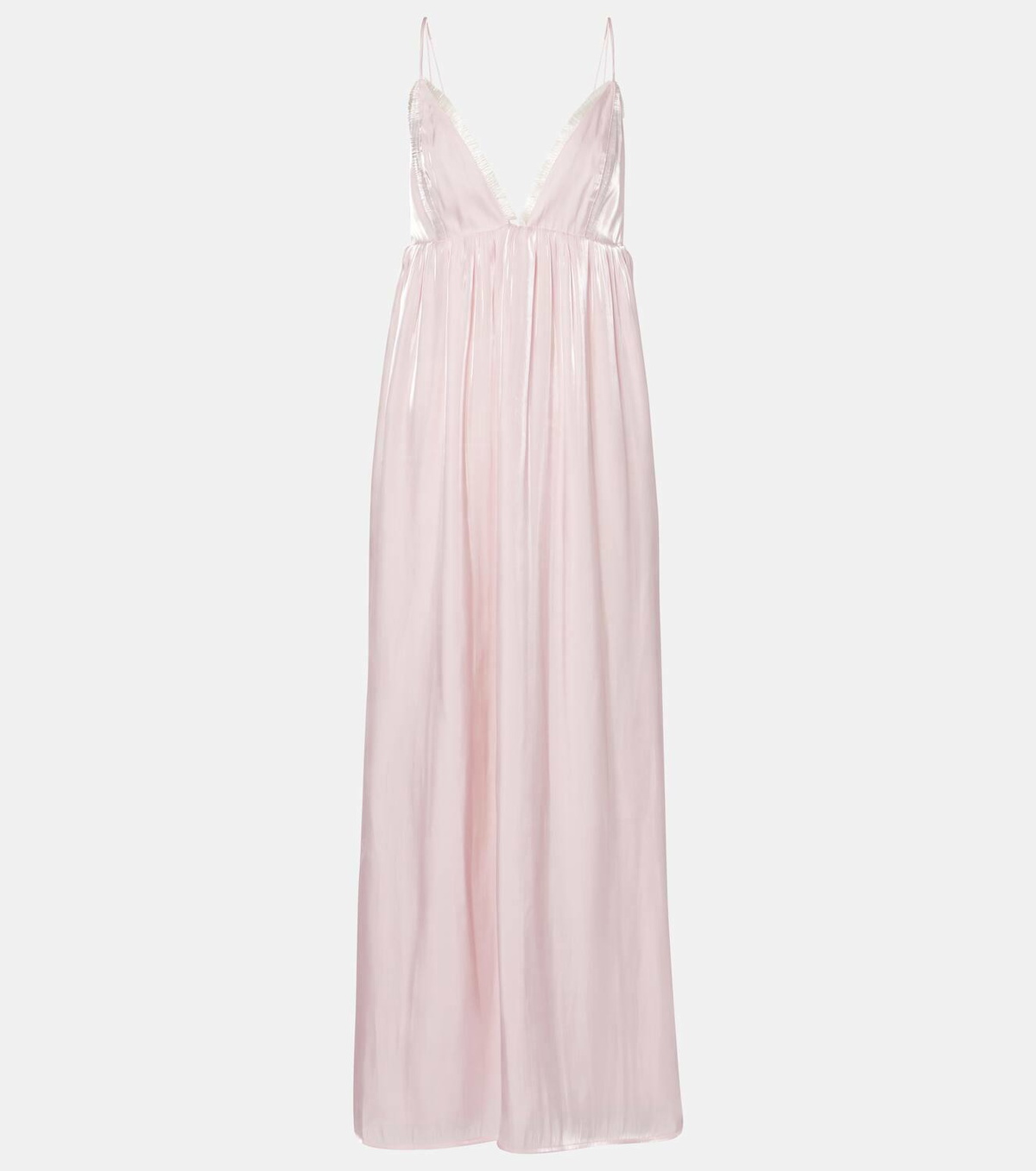 【GANNI】satin maxi dress/追跡+関税+全国送料込み Ganni Satin maxi dress GANNI