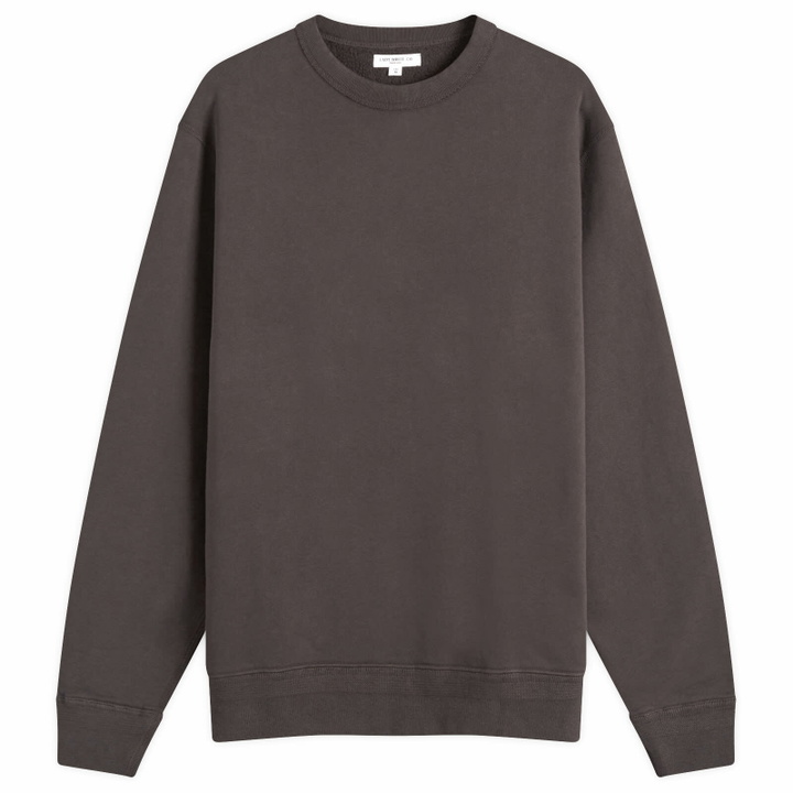 Photo: Lady White Co. Men's 44 Fleece Crew Sweatshirt in Tire Black