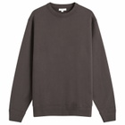 Lady White Co. Men's 44 Fleece Crew Sweatshirt in Tire Black