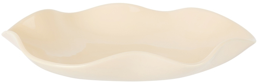 Sophie Lou Jacobsen Beige Large Petal Plate