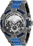 Invicta Bolt Chronograph Gunmetal Glass Fiber Dial Mens Watch 25766