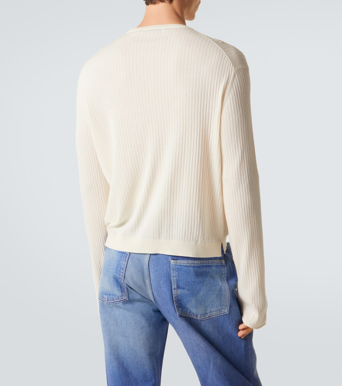 Our Legacy Fine ribbed-knit cotton Henley shirt Our Legacy