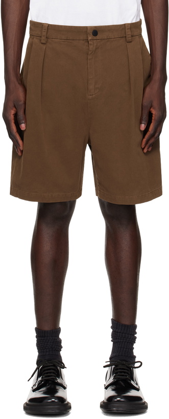 Photo: Han Kjobenhavn Brown Wide Leg Shorts