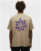 Adish Alkhws Logo Short Sleeve T Shirt Brown - Mens - Shortsleeves