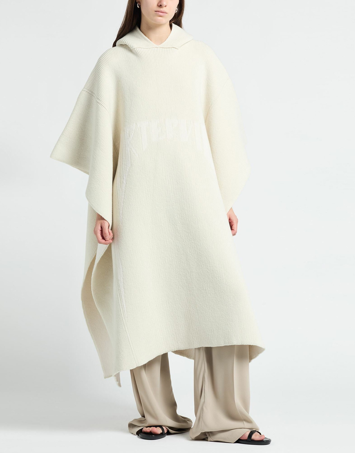 Rick Owens Womens Cape Ivory