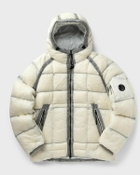 C.P. Company D.D. Shell Hooded Down Jacket Beige Mens Down & Puffer Jacket