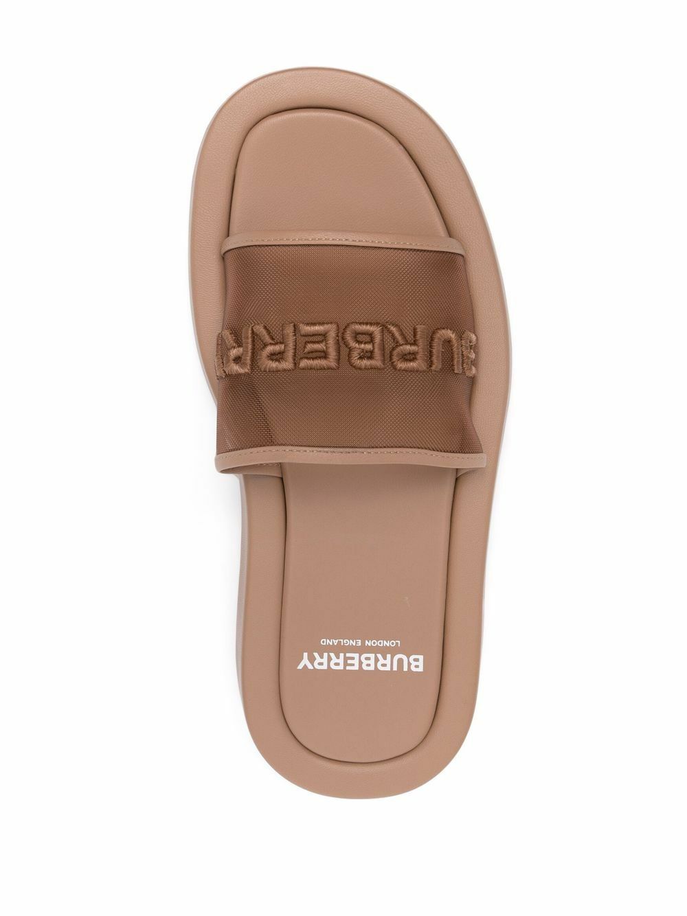 Burberry flat 2024 sandals