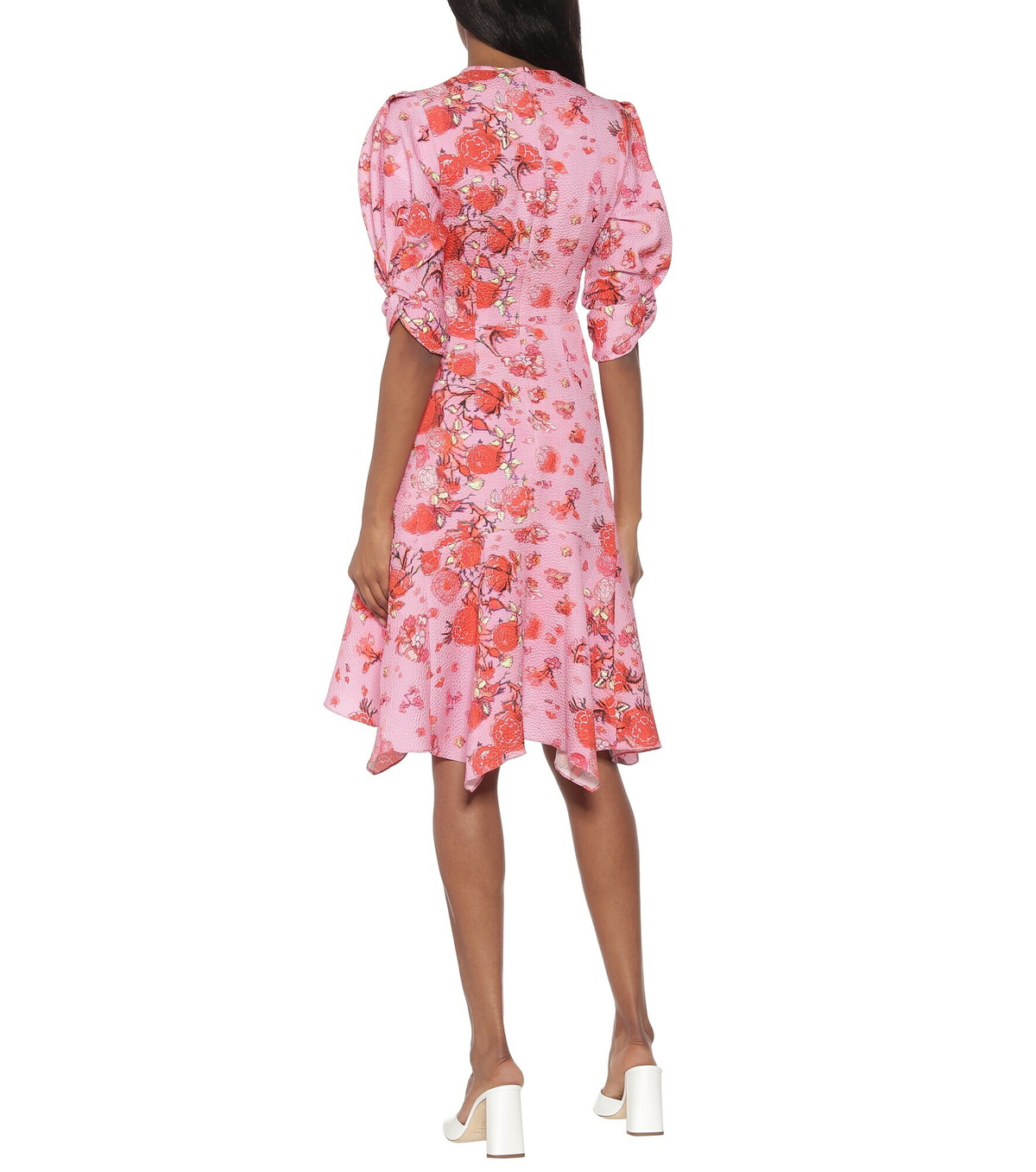 Peter Pilotto - Asymmetric floral minidress