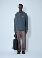 Bottega Veneta Double Cotton Melange Polo Shirt