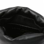 Dries Van Noten Men's Leather Shoulder Pouch in Black