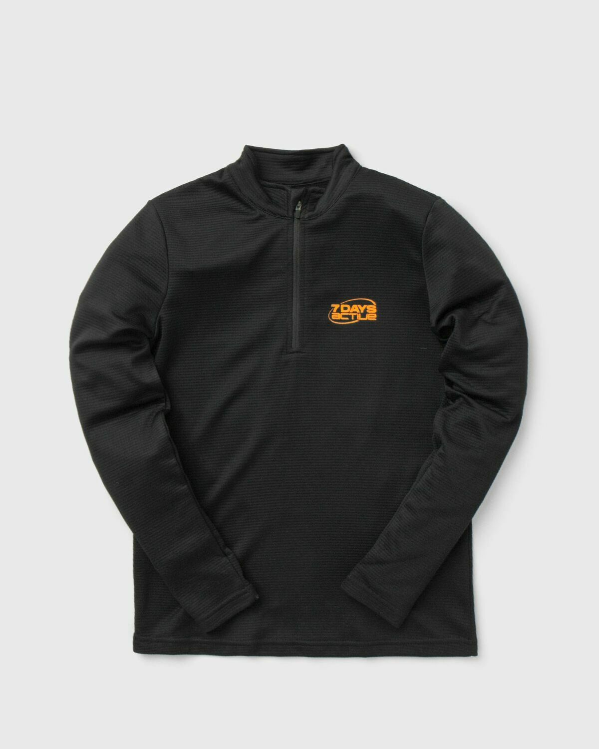 7 Days Active  Winter Half Zip Black Half Zips